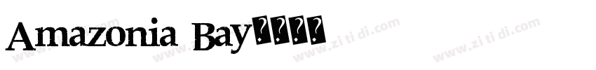 Amazonia Bay字体转换